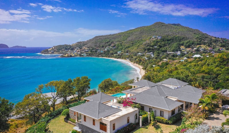 Villa One - Exterior High View